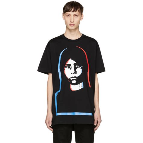 givenchy abstract girl t shirt|GIVENCHY Women's T.